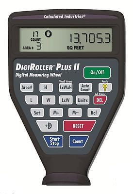 Calculated Industries 6525 DigiRoller Plus II Digital Measuring Wheel Laserbuy