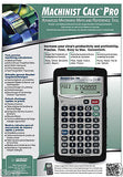 New Calculated Industries International Machinist Calc Pro 4089l