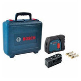 Bosch GPL 3 Three Point Self-Leveling Plumb Laser with Carrying Case