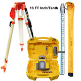 Spectra Precision LL300N Self Leveling Laser Level with Tripod & 13 FT I/T Rod
