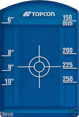 Topcon Small Blue Pipe Target Insert  for Model TP-L4BG with Priority Mail