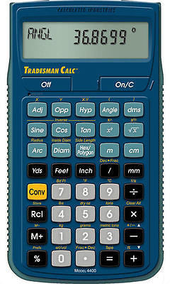 Calculated Industries Tradesman 4400 Calculator