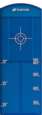 Topcon Large Blue Pipe Target Insert  for Model TP-L4G/GV with Priority Mail