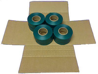 Forest Green Taffeta Survey Flagging 1 3/16" x 300 Foot - Eight (8) Rolls