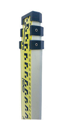 2.5 Meter Aluminum Grade Rod E Scale, Case, Plumb Level