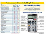 Calculated Industries Measure Master Pro Calculator 4020 with Spare LR44 Batteries