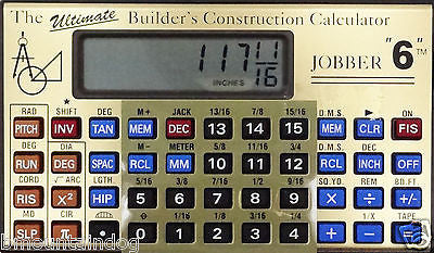 Jobber 6 Multi Scale Fractional Calculator with Priority Mail