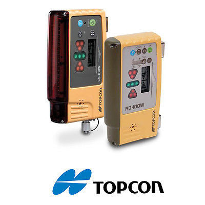 Topcon LS-B10W & RD-100W Bluetooth Wireless Mag Mounted Laser Receiver Combo