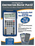 Calculated Industries Construction Master Plus EZ Calculator 4067 with Hard Case