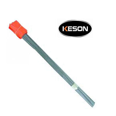 Keson 30 Inch Glo Orange Surveyors Wire Stake Flags (Bundle of 100)