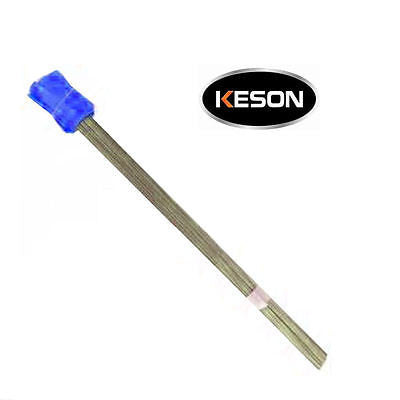 Keson STK21B Blue 21 Inch Surveyors Wire Stake Flags (Bundle of 100)