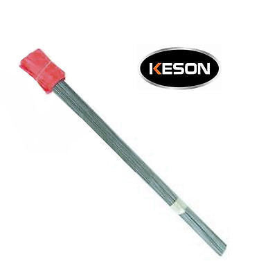 Keson 30 Inch Red Surveyors Wire Stake Flags (Bundle of 100)