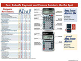 Calculated Industries Real Estate Master IIIx Financial Calculator 3405