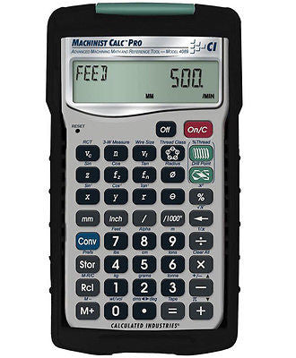 Calculated Ind International Machinist Calc Pro Calculator 4089 w/ Priority Mail