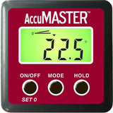 Calculated Industries AccuMASTER 2-in-1 Digital Angle Gauge Model 7434