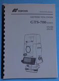 New Topcon Total Station Manuals