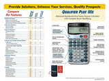 Calculated Industries Qualifier Plus IIIx Financial Calculator 3415 with Spare LR44 Batteries