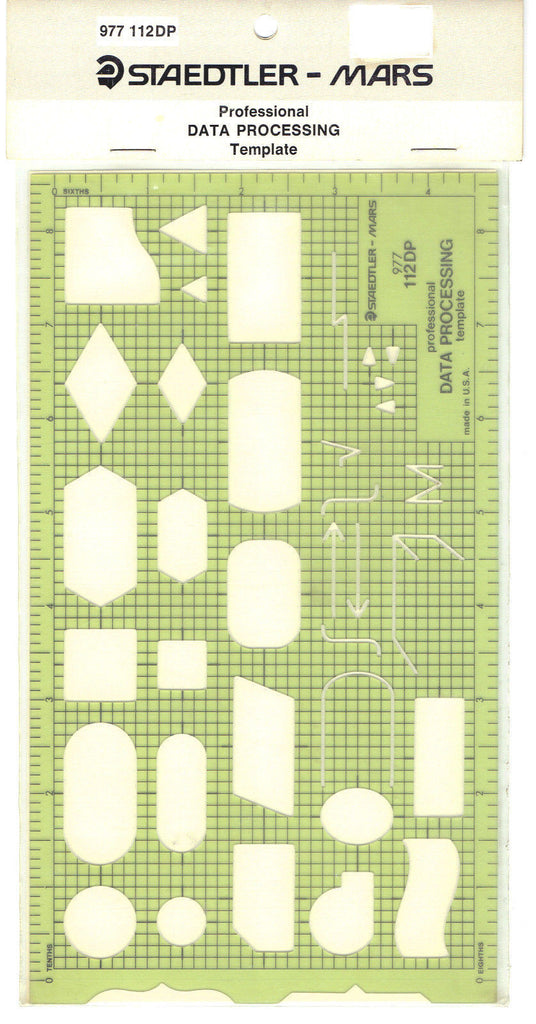 Staedtler-Mars Professional Template 977112DP Data Processing