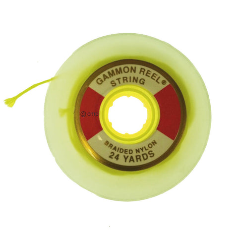 24 Yard Flo Yellow Gammon Reel String Refill 002 for Large 12 FT Gammon Reel