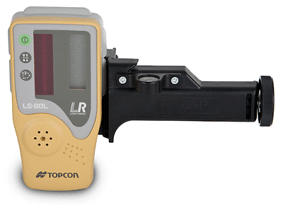 Topcon LS-80L Rotating Laser Level Detector with Rod Mount & Priority Mail